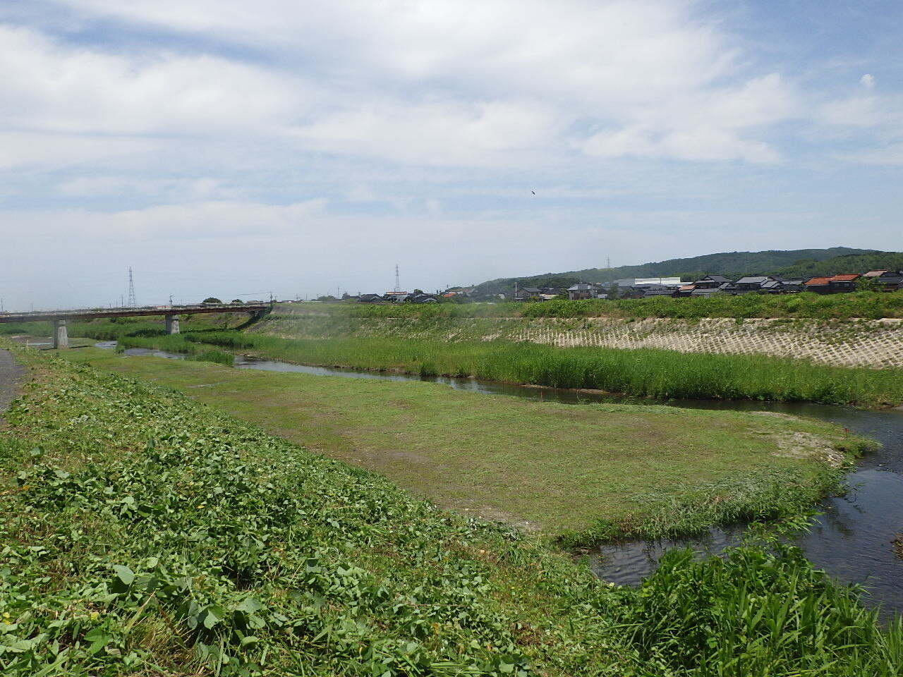 佐陀川河道掘削・樹木伐採工事（10工区）